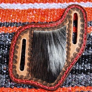 Pancake knife sheath